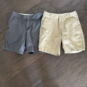 Cat & Jack Boys Shorts Bundle Size‎ M (8) Gray Khaki Casual Everyday